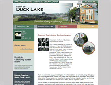 Tablet Screenshot of ducklake.ca